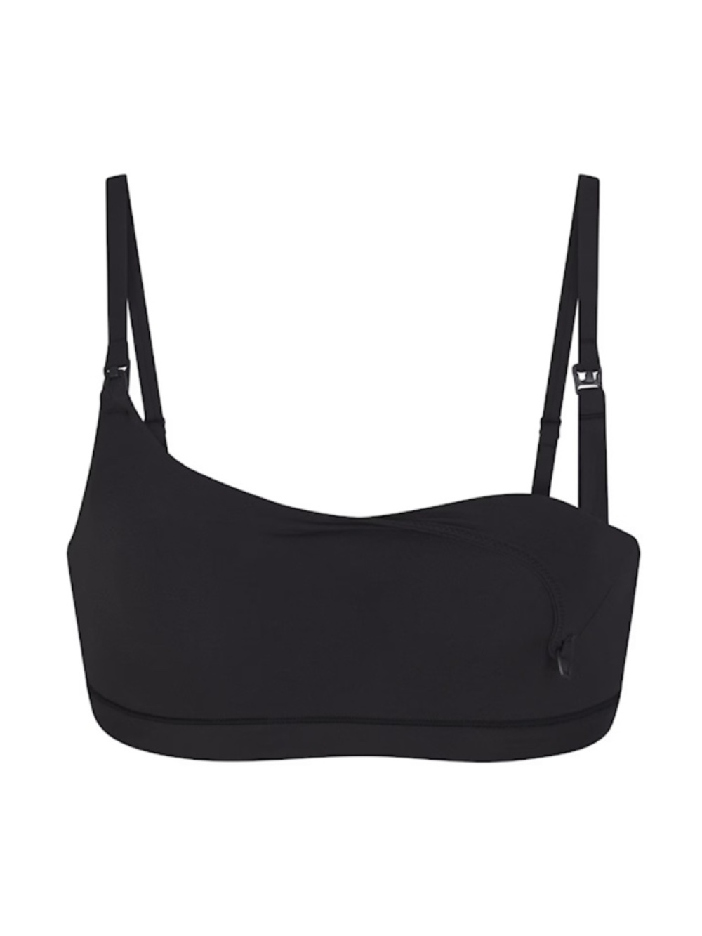 Skims Maternity Nursing Scoop Bralette in Onyx - NWOT, Size Medium
